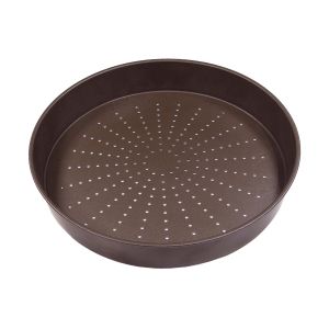Non-stick perforared tart pan - Removable bottom - Ø270 mm h45 mm