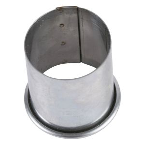 St/st plain round pastry cutter - rolled edges - Ø50 mm h36 mm