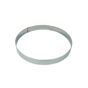 St/st mousse ring - Thickness 10/10th - Ø220 mm h45 mm