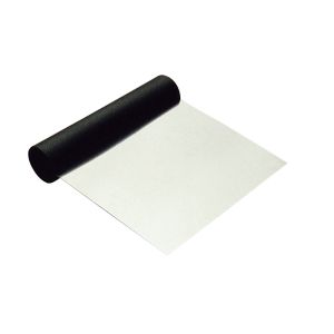 Dough scraper - St/st soft straight blade 11,5 cm - plastic handle