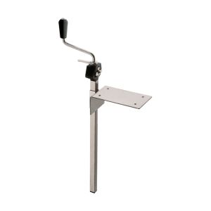 St/st manual can opener - Composite head - To screw - 550 mm