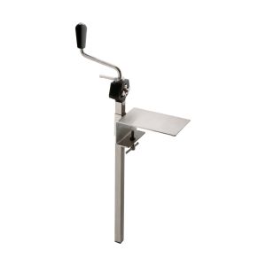 St/st manual can opener - Composite head - Table clamp - 550 mm