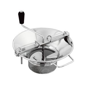 St/st professionnal food mill n.5 - with 4 mm sieve (order only)