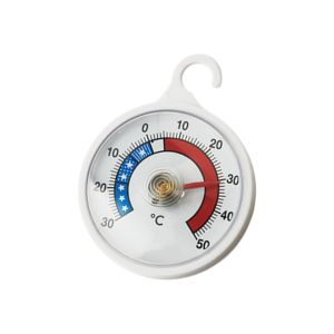 Termómetro congelador - Redondo - Primer precio - (-30°C +50°C)