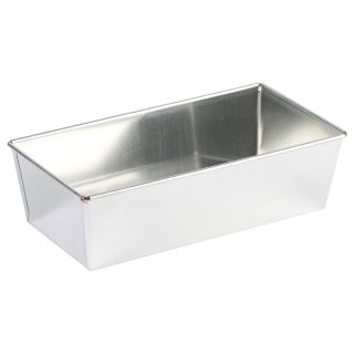 Molde de pan rectangulo - Hojalata - 240x120 mm ext / 220x100 mm int - A70 mm