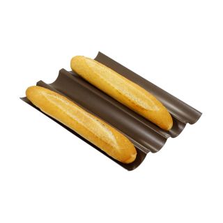 Plaque à baguettes - antiadhérente - 380 x 320 mm