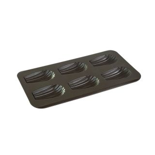 Non-stick madeleines baking sheet - 395 x 200 mm - 6 cavities