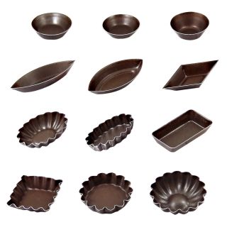 Box of 60 non-stick petits-fours moulds
