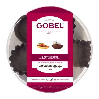 Pack de 30 "Petits-fours" - Antiadherente 