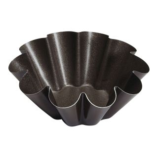 Brioche fond plat - antiadhérent - 10 côtes - Ø100/55 mm - h38 mm