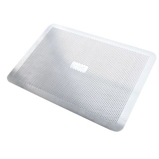 Bandeja para pastelería - Perforada - Sin bordes - Aluminio - 300 mm x 400 mm x 10 mm