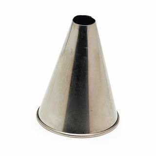 St/st icing tip "plain" - 8 unie unie unie 8 mm