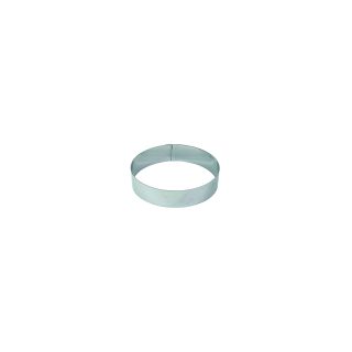 St/st mousse ring - Thickness 6/10th - Ø80 mm h45 mm