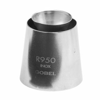 Douille sultane unie - Cône sortant - inox - Ø 30 mm
