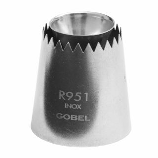 Douille sultane cannelée - Cône sortant - inox - Ø 30 mm