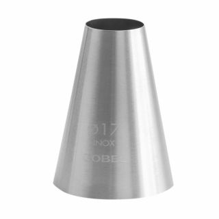 Douille unie - inox - Ø 17 mm