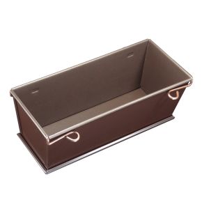 Non-stick folding loaf pan or cake mould - 240 x 95 mm ext / 220 x 80 mm int - h70 mm