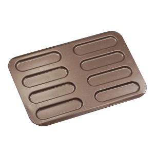 Non-stick 8 eclairs baking sheet - 315 x 228 mm