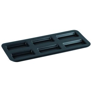 Obsidian non-stick 6 financier baking sheet - 380 x 180 mm