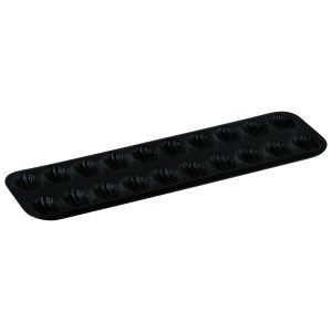 Non-stick obsidian 20 small madeleines baking sheet - 395 x 125 x 13 mm