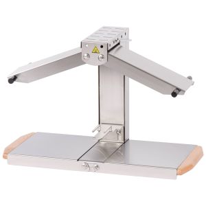 Appareil à raclette - Brézière® Bron Coucke 230V 850W, Inox poignées bois