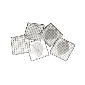 Kit Cuchilla Estañada + Empujador 10x10mm Para Corta-patatas