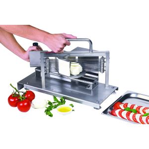 St/st professional tomato mozzarella slicer GM 5,5 mm