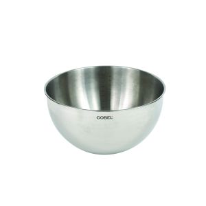 Cul de poule - fond rond - inox - Ø 40 cm