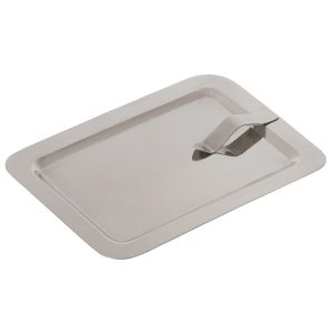 Bandeja rectangular adicional inox