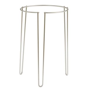 St/st strainer stand - 3 legs