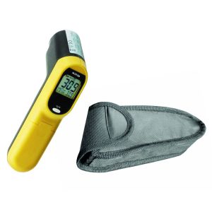 Infrared thermometer with laser sight + cover -60°C to +500°C - 0,1°C accuracy