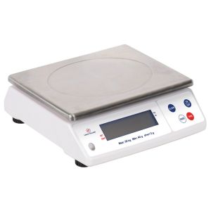 Professional electronic scale IP53 - max 30kg - 2g accuracy - removable tray st/st 29,8 x 23,6 cm