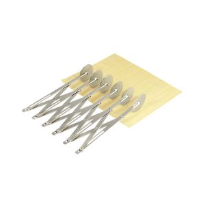 St/st dough cutter - 6 casters