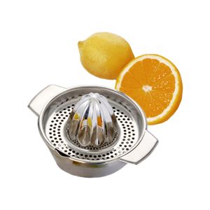 Presse-citron manuel inox - 2 pièces