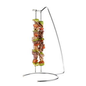 Skewer holder for 2 skewers (with 2 skewers)