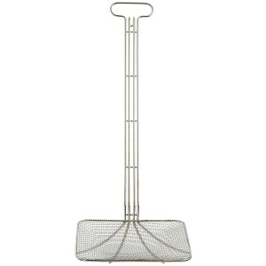 Pelle professionnelle inox - 28 x 23 cm - longueur 85 cm
