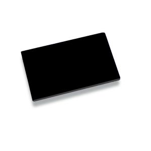 Tabla de cortar HDPE 500 - negra - 530 x 325 x 20 mm - GN 1/1