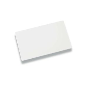 Cutting board - HDPE 500 - 400 x 300 x 20 mm - White