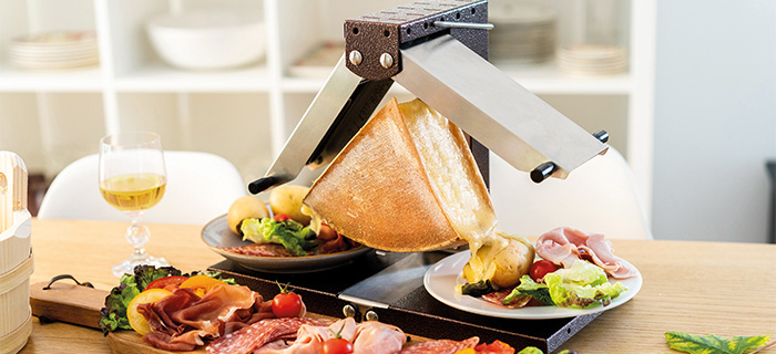 Appareils à raclette traditionnels