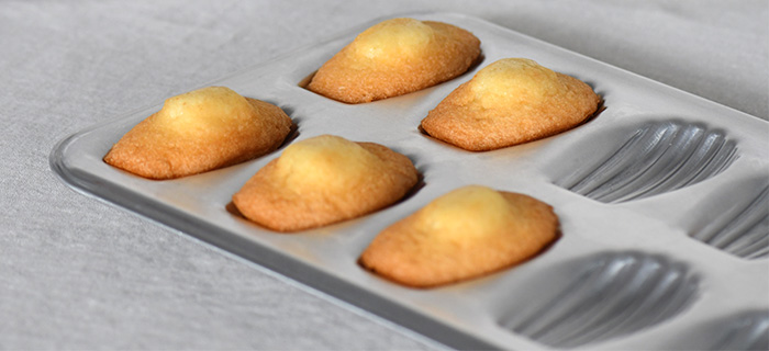 Plaques à madeleines