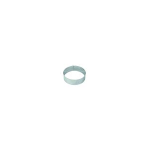 Cercle à mousse inox - épaisseur 6/10è - Ø50 mm h40 mm