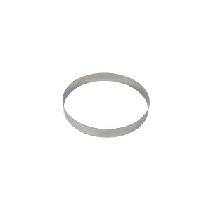 Cercle à mousse inox - épaisseur 10/10è - Ø140 mm h45 mm