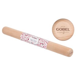 Rouleau à pâtisserie - Bois hêtre - 45 cm - fourreau Gobel