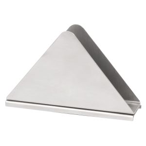 Porte-serviettes triangle - inox