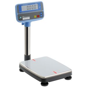 Balance électronique professionnelle à colonne - 60kg - IP51 - précision 10g - plateau amovible inox 33 x 43 cm