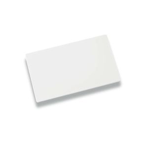 Planche PE HD 500 - blanche - 500 x 300 x 20 mm