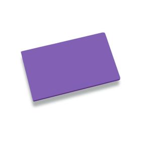 Planche PE HD 500 - violette - anti allergènes - 600 x 400 x 20 mm