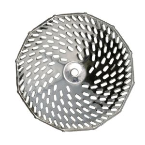 Grille 4 mm pour moulin n°3 inox